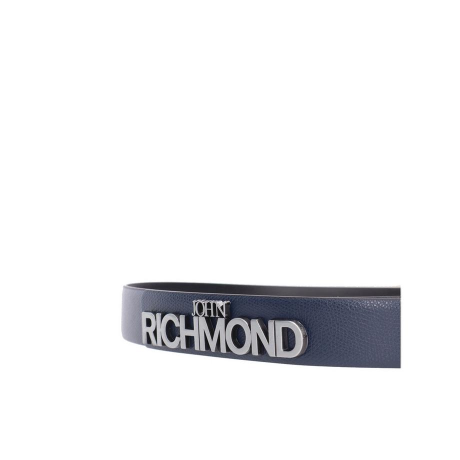 JOHN RICHMOND Cintura in Pelle Corvino  