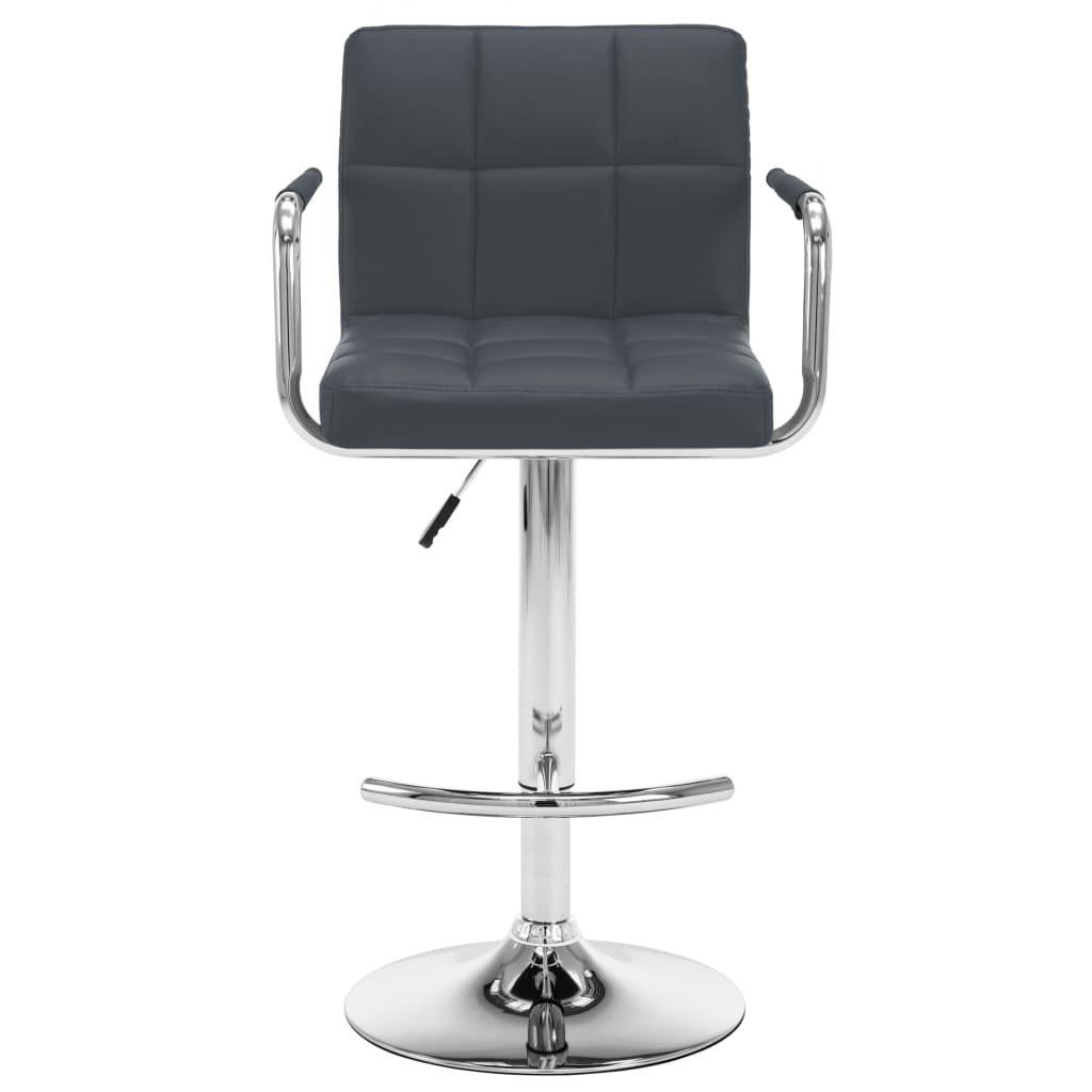 VidaXL Tabouret de bar cuir artificiel  