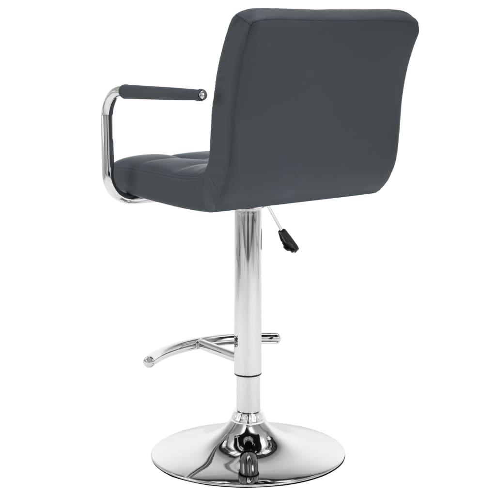 VidaXL Tabouret de bar cuir artificiel  