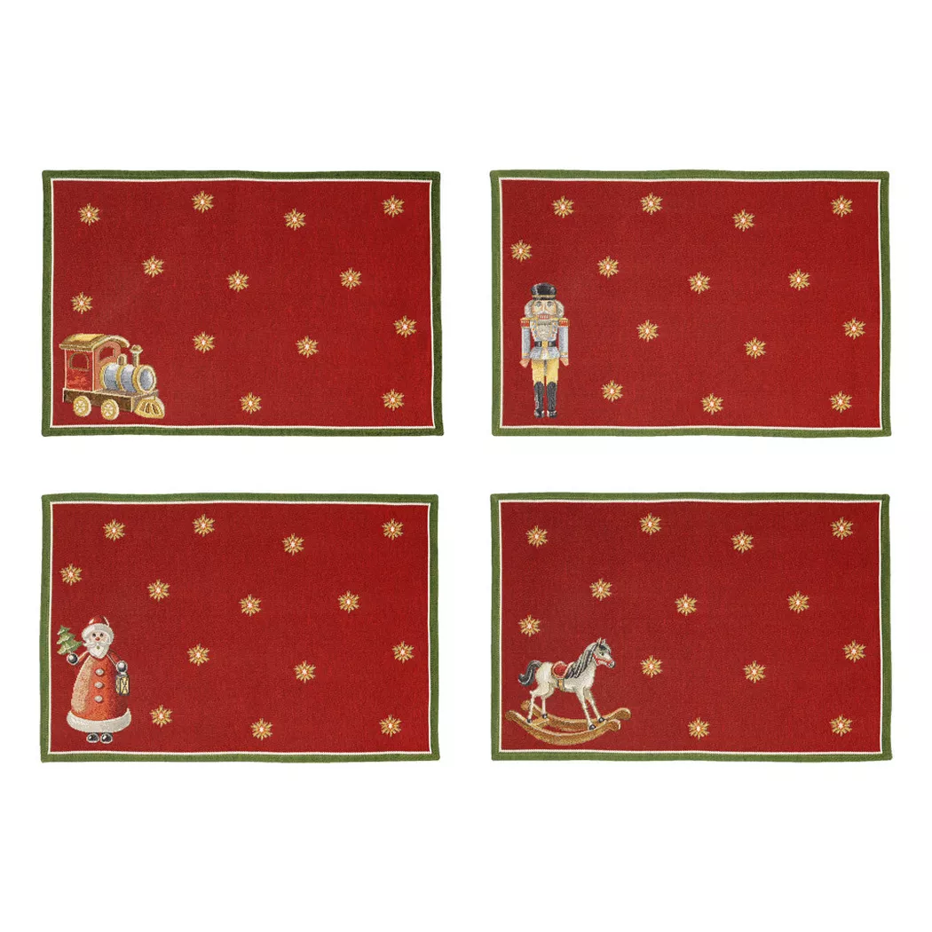 Villeroy & Boch Toys Delight Anniversary Set of 4 Placemats