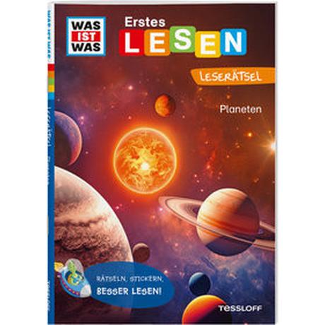 WAS IST WAS Erstes Lesen. Leserätsel Planeten Braun, Christina; Gerstner, Marie (Illustrationen); Koch, Ruth (Illustrationen) Copertina rigida 