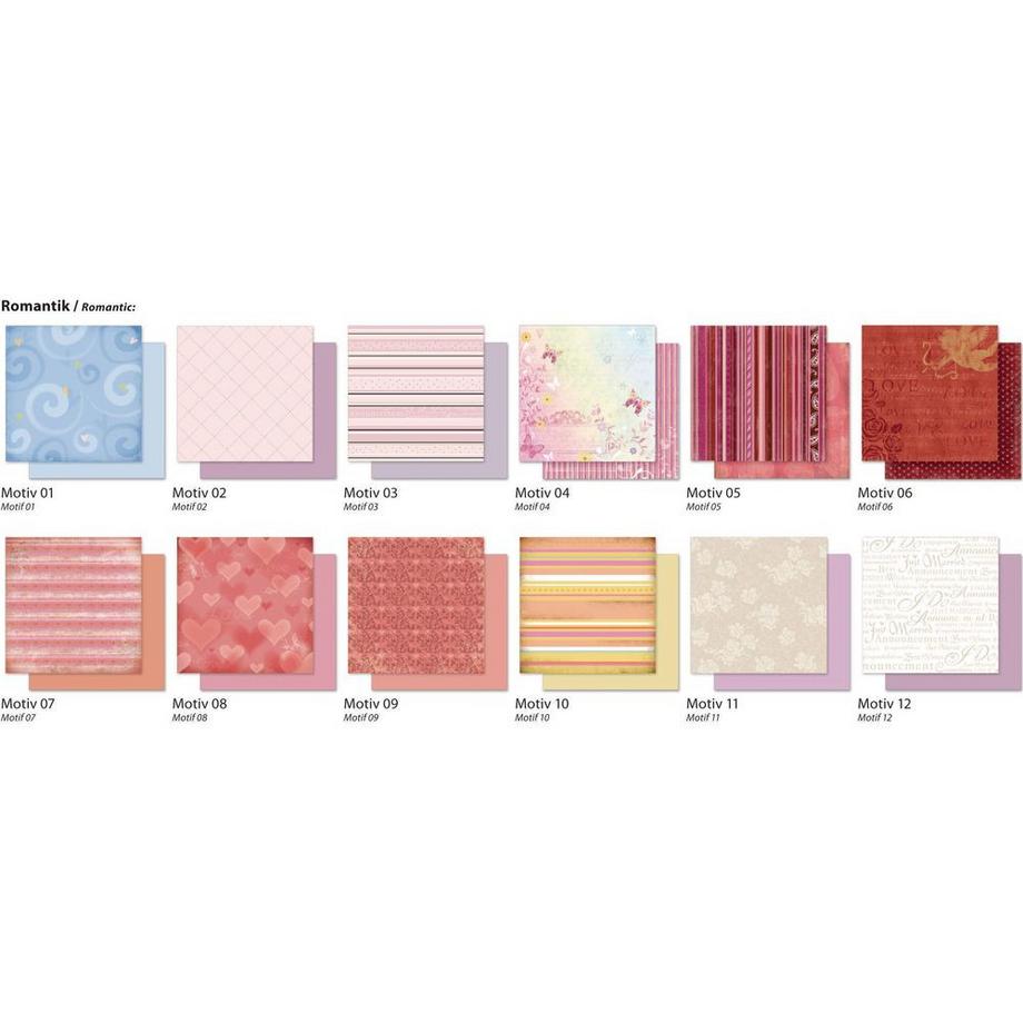 Folia  Designpapier Romantik 