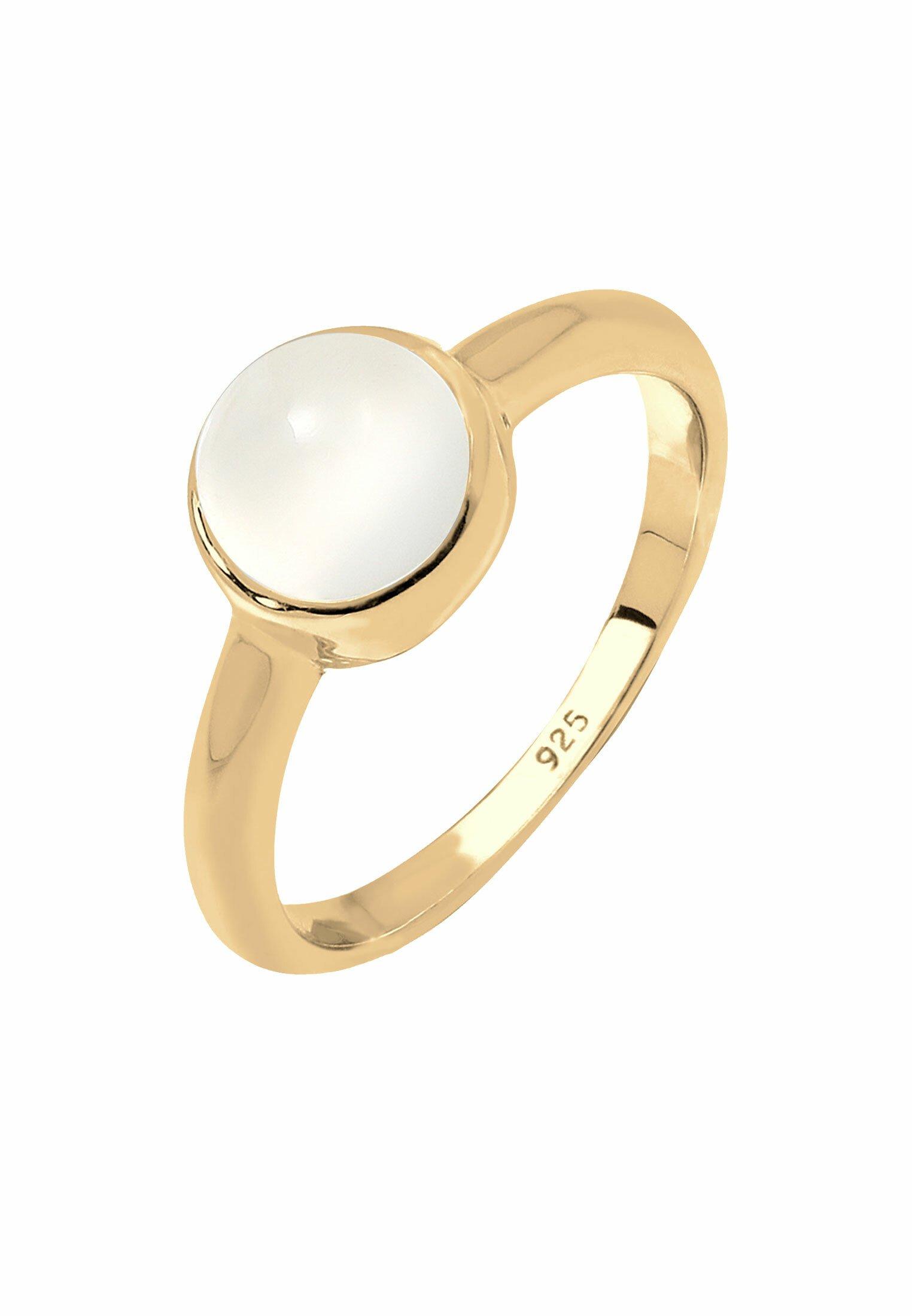 Image of Ring Mondstein Damen Gold 52mm