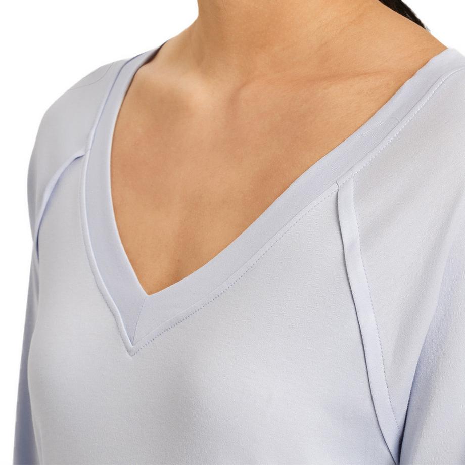 HANRO Pure Essence Camicia da Notte Maniche Lunghe  