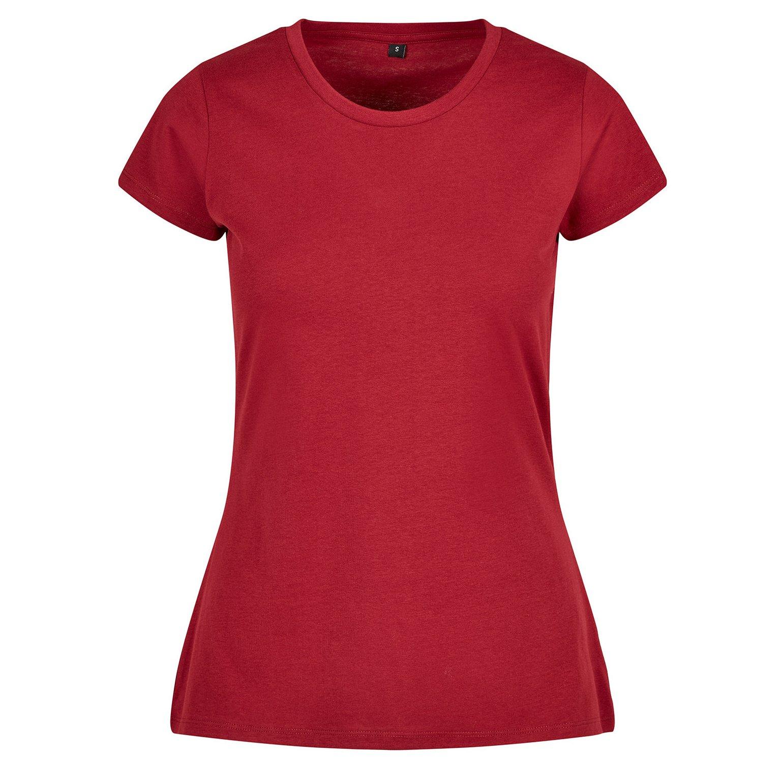 Image of Basic Tshirt Unisex Weinrot 4XL