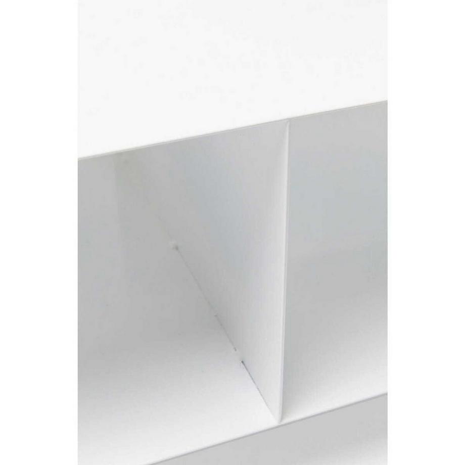 KARE Design Lounge M Meuble TV mobile blanc  