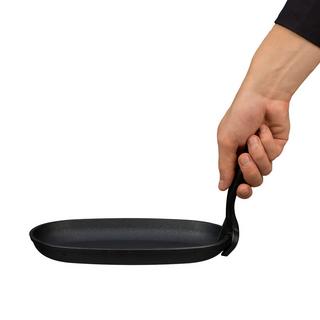 B2X Teglia da portata con base in legno confezione da 2  