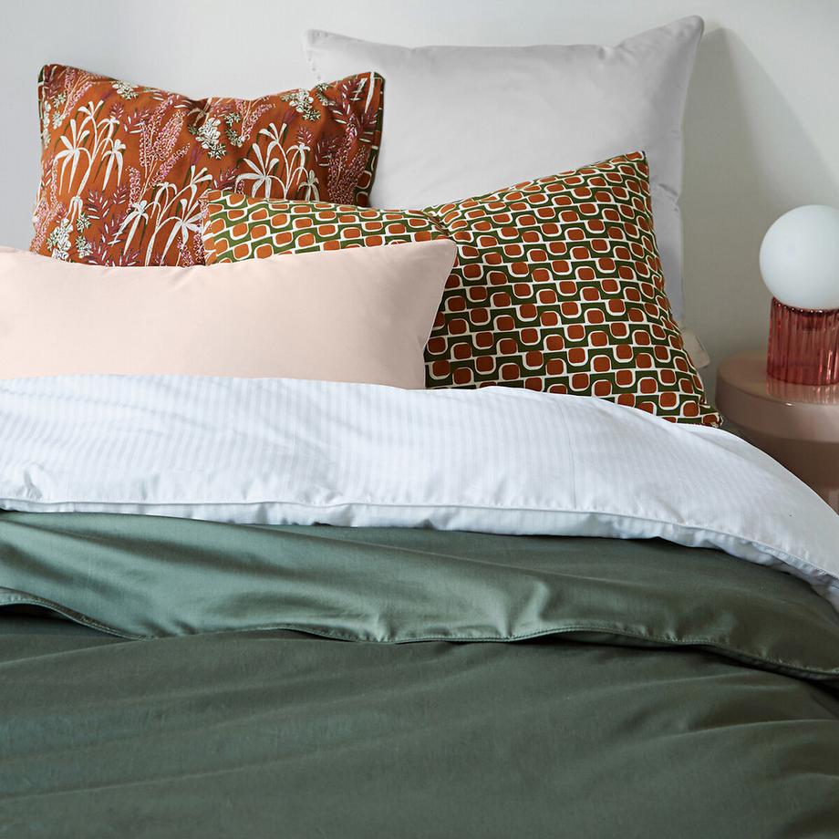 La Redoute Intérieurs Taie d'oreiller en coton lavé  