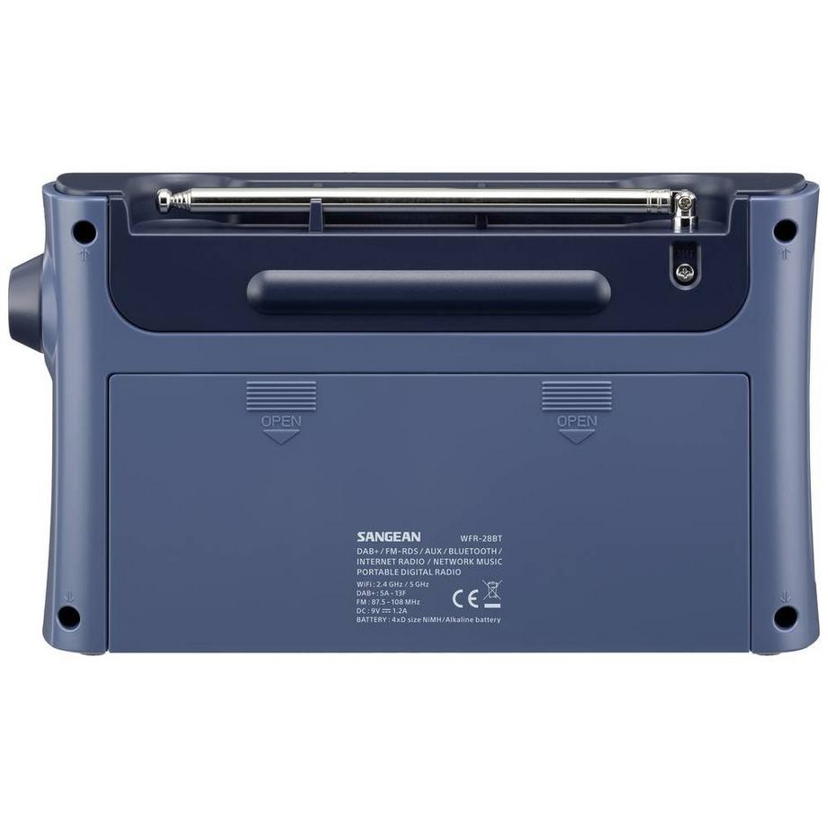 SANGEAN  WFR-228BT Internet-Tischradio, Dark Blue 