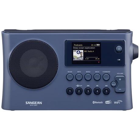 SANGEAN  WFR-228BT Internet-Tischradio, Dark Blue 