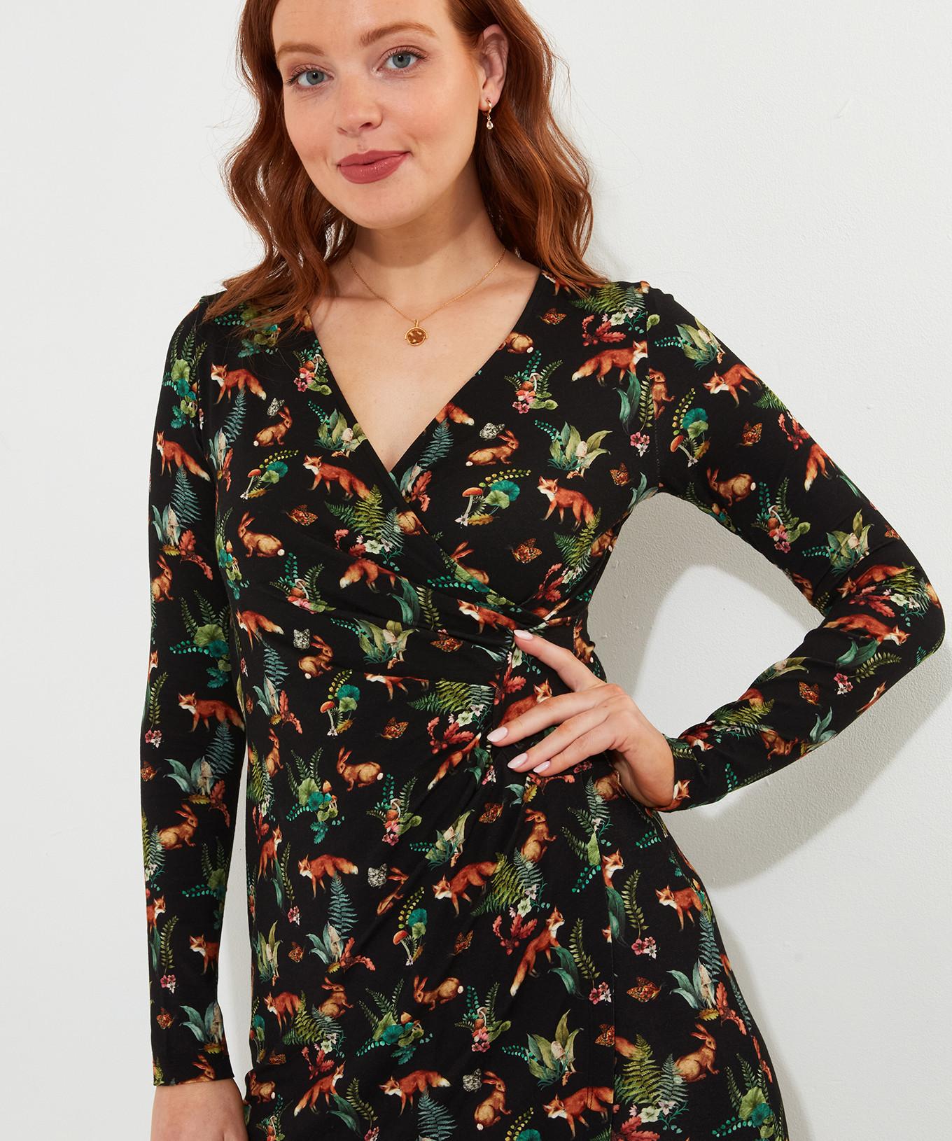 Joe Browns  Robe Jersey Créatures Sous-Bois 