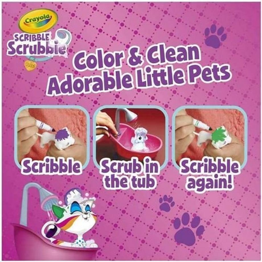 Crayola  Crayola Washimals Pets Tub Playset 2021 4s 