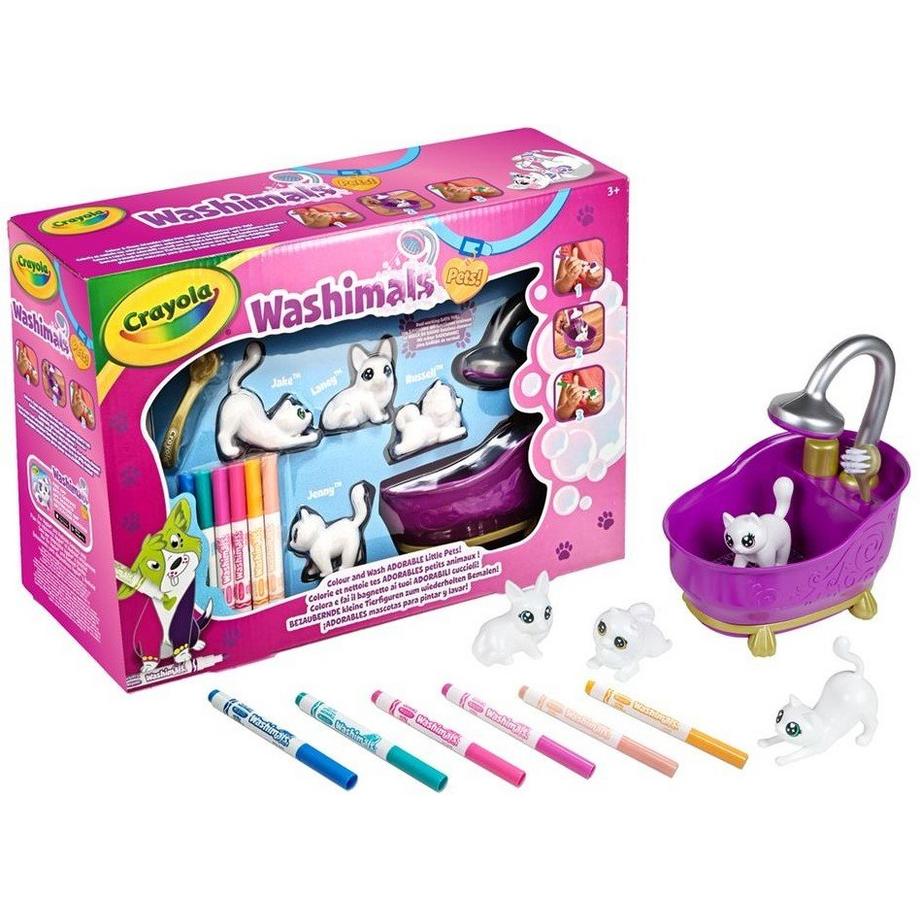Crayola  Crayola Washimals Pets Tub Playset 2021 4s 