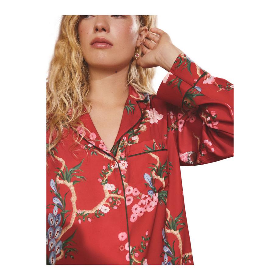 Cath Kidston Pigiama con motivo floreale abbottonatura  
