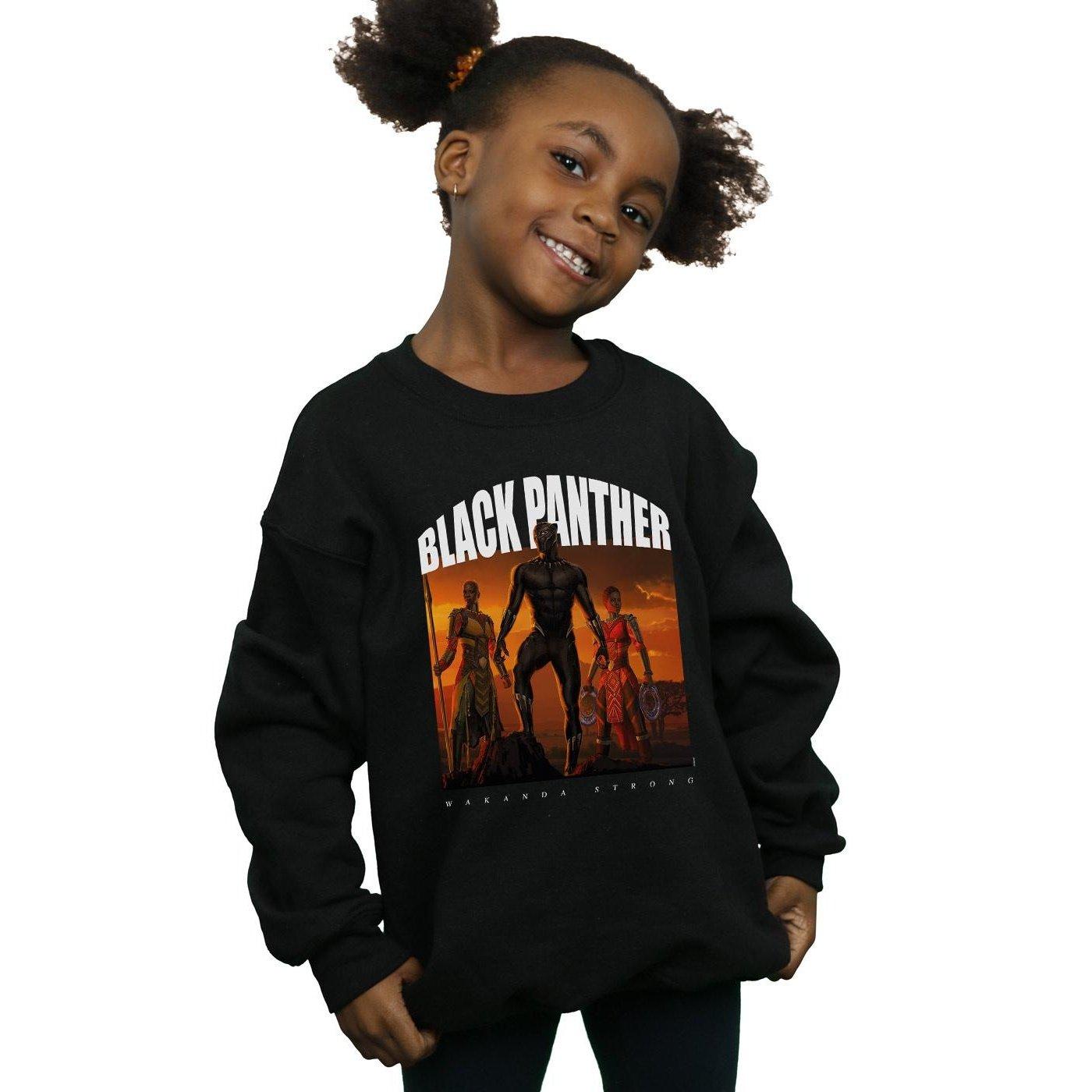 MARVEL  WakandaStrong Sweatshirt 