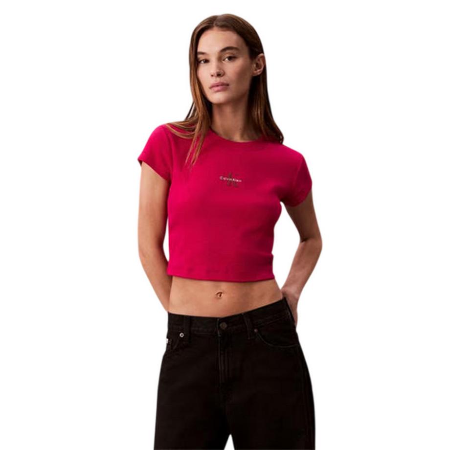 Calvin Klein T-Shirt Court Coupe Cintrée  