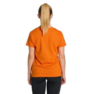 Hummel  t-shirt damen humme red heavy 