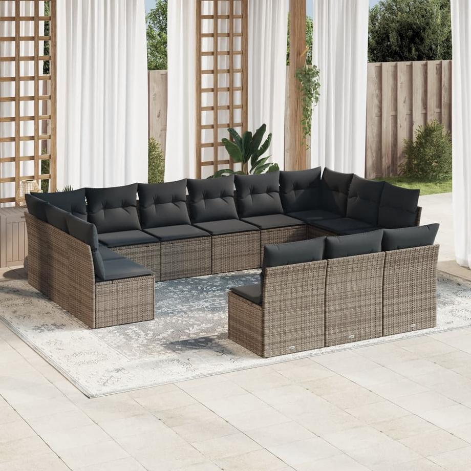 VidaXL Garten sofagarnitur poly-rattan  