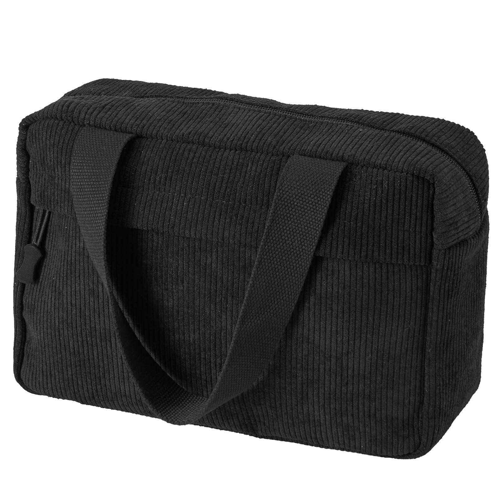 Only-bags.store Große Kosmetiktasche Kord-Toilettenbeutel Schminktasche Kord-Toilettenbeutel Große Kosmetiktasche Kord-Toilettenbeutel Schminktasche Kord-Toilettenbeutel 