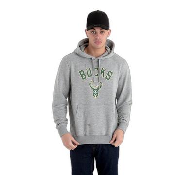 felpa con cappuccio milwaukee bucks nba