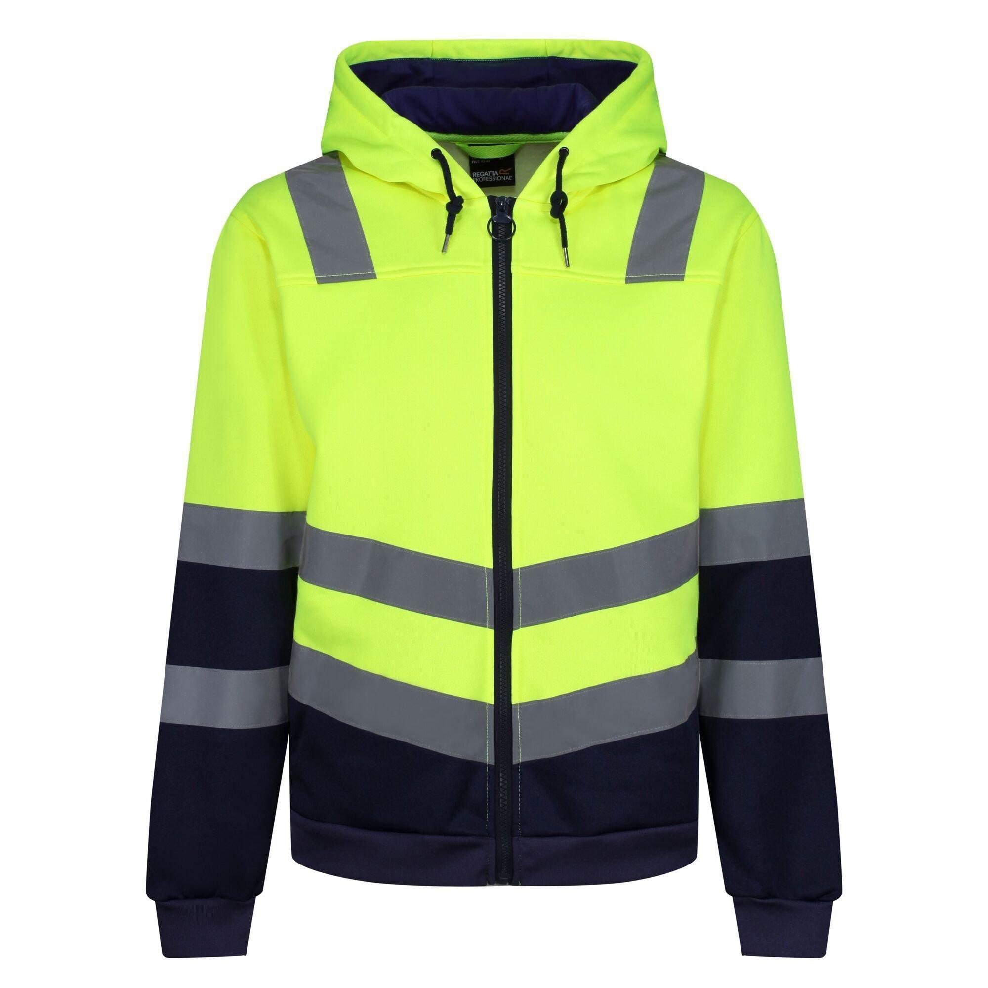 Image of Pro Jacke Durchgehender Reißverschluss Unisex Gelb L