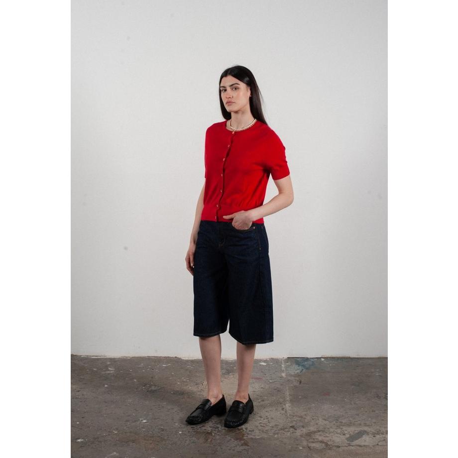 Studio Cashmere8 FRIDA 5 Cardigan Col Rond Manches Courtes  