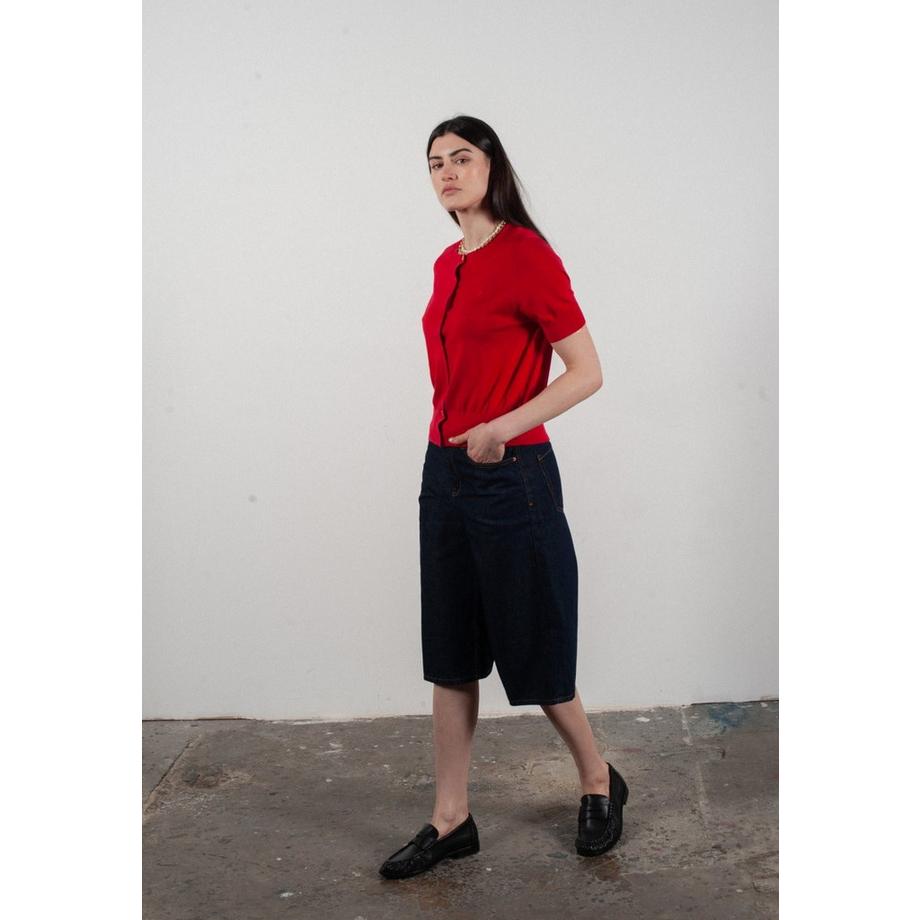 Studio Cashmere8 FRIDA 5 Cardigan Col Rond Manches Courtes  