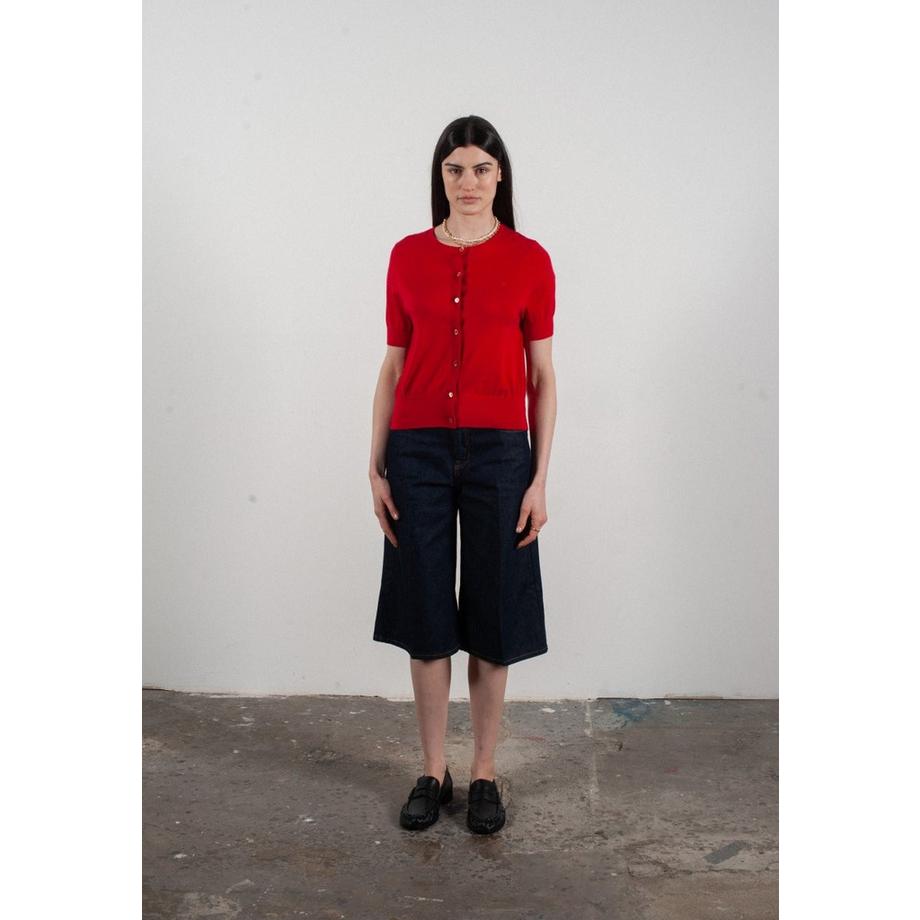 Studio Cashmere8 FRIDA 5 Cardigan Col Rond Manches Courtes  