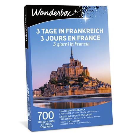 Wonderbox  3 jours en France 