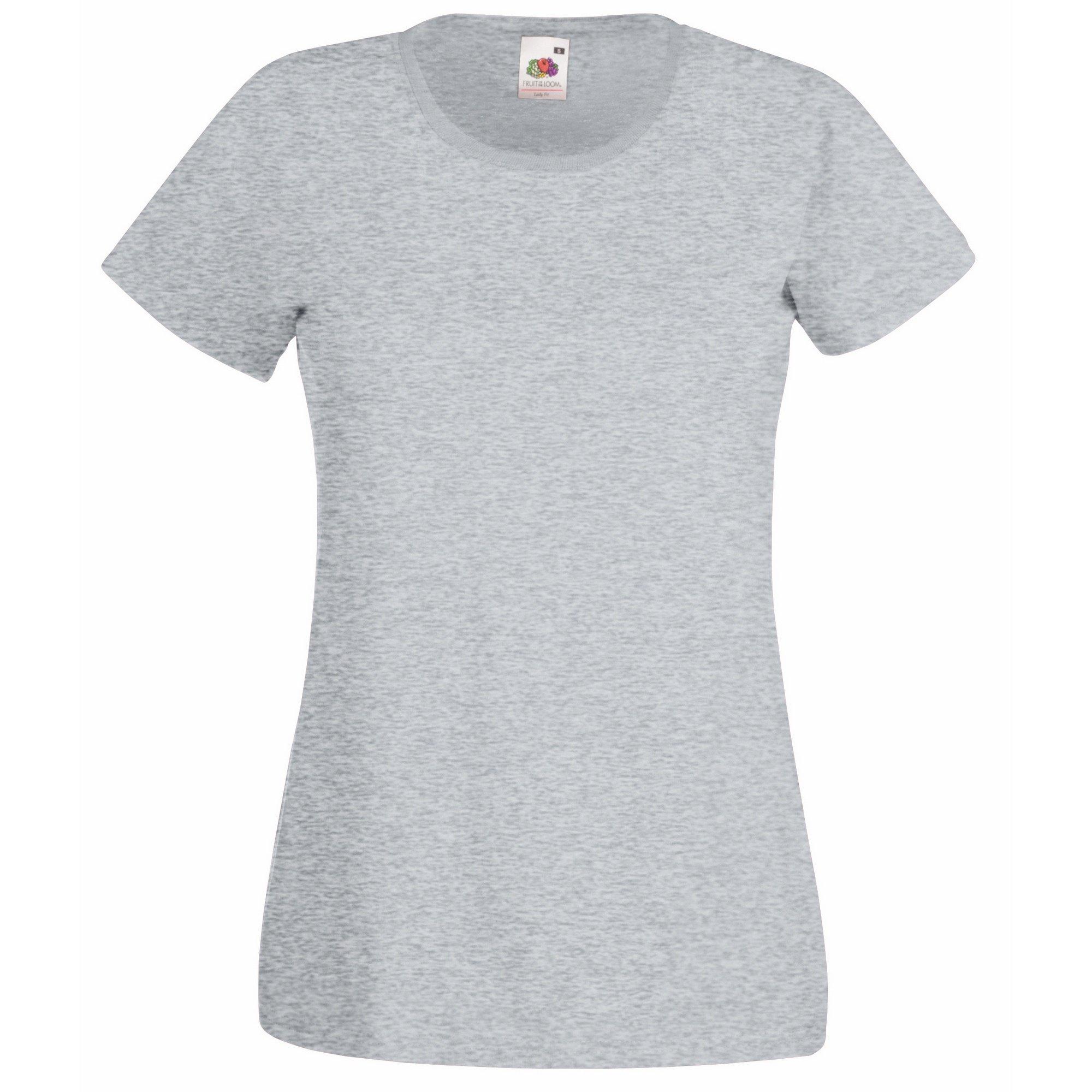 Image of Ladyfit Tshirt Damen Grau L