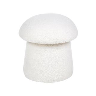 Beliani Pouf en Bouclé Moderne TIOGA  