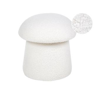 Beliani Pouf en Bouclé Moderne TIOGA  