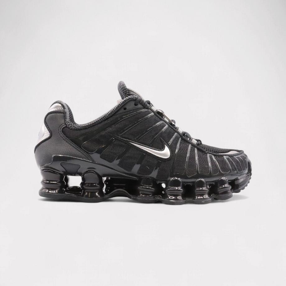NIKE  Shox TL - Black Metallic Silver 