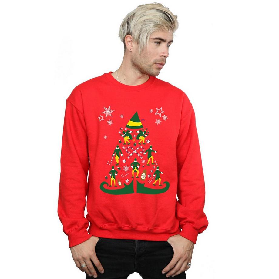 Elf Weihnachtsbaum Sweatshirt  
