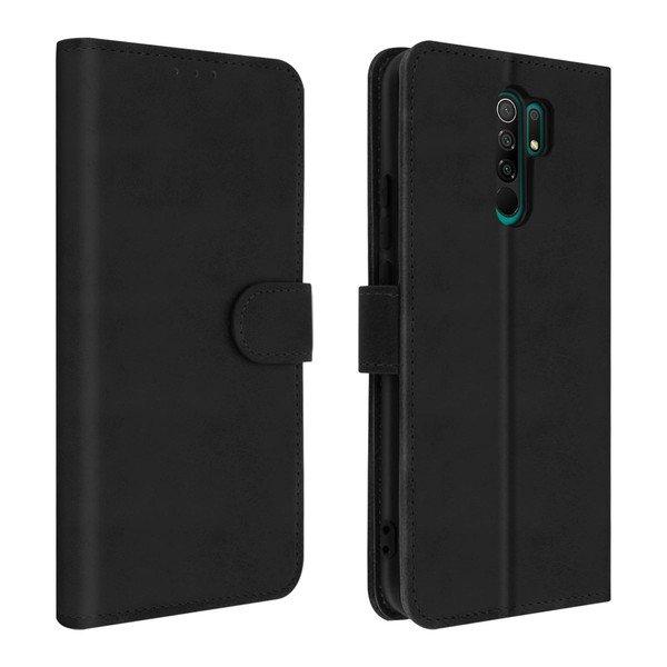 Avizar  Book Cover Xiaomi Redmi 9 Schwarz 