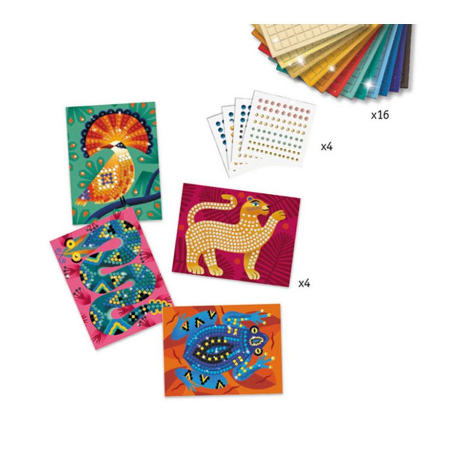 Djeco  Kreativ Mosaik Dschungel 