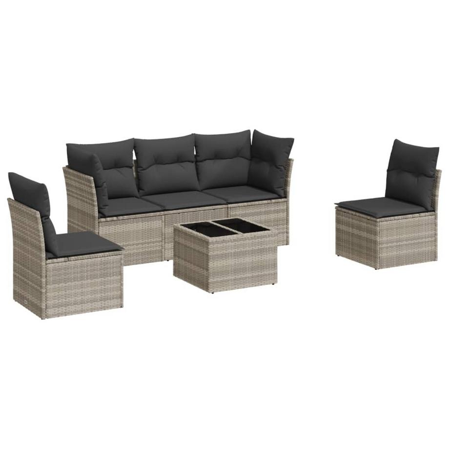 VidaXL Garten sofagarnitur poly-rattan  