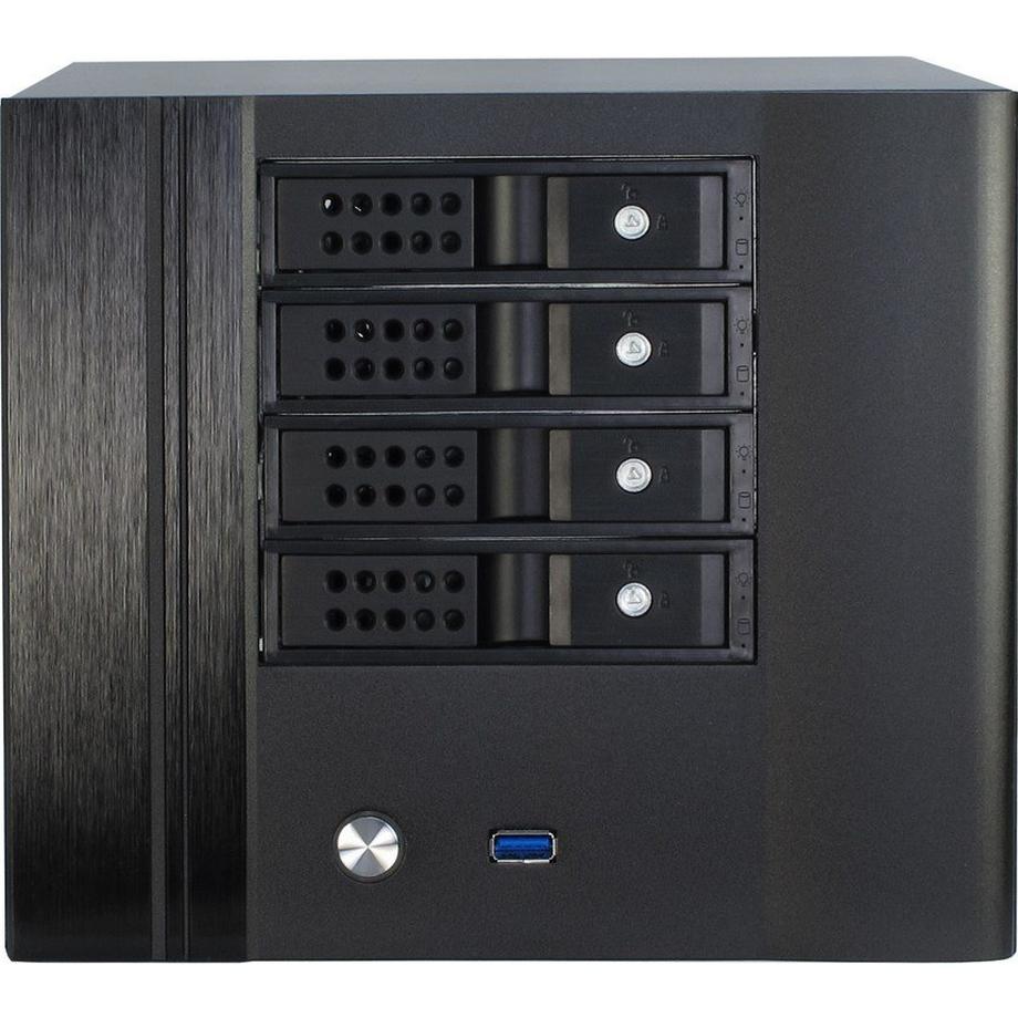 Intertech  SC-4004 Small Form Factor (SFF) Schwarz 