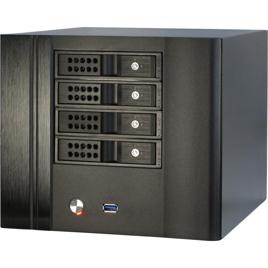 Intertech  SC-4004 Small Form Factor (SFF) Schwarz 