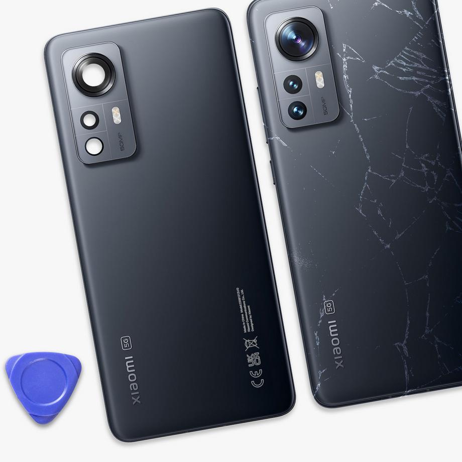 XIAOMI  Xiaomi 12 / 12X Akkudeckel Grau 