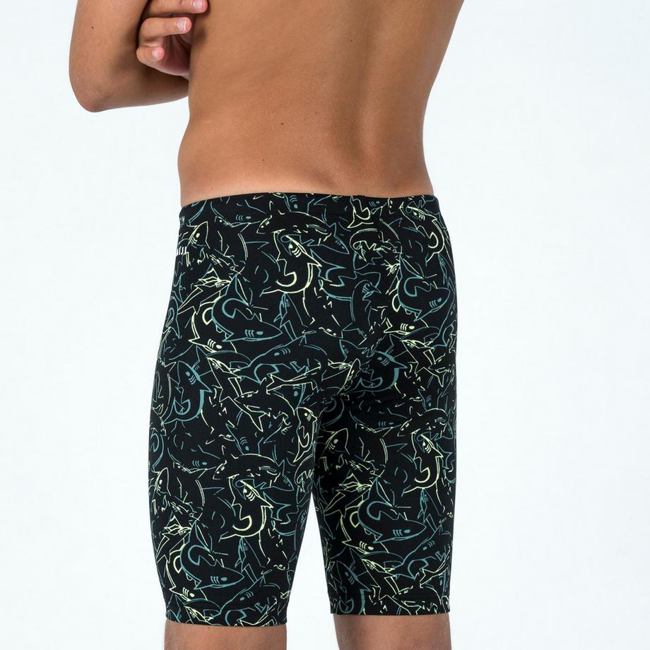 DECATHLON  Badehose Jammer Jungen - Fitib Shark synthetisch 