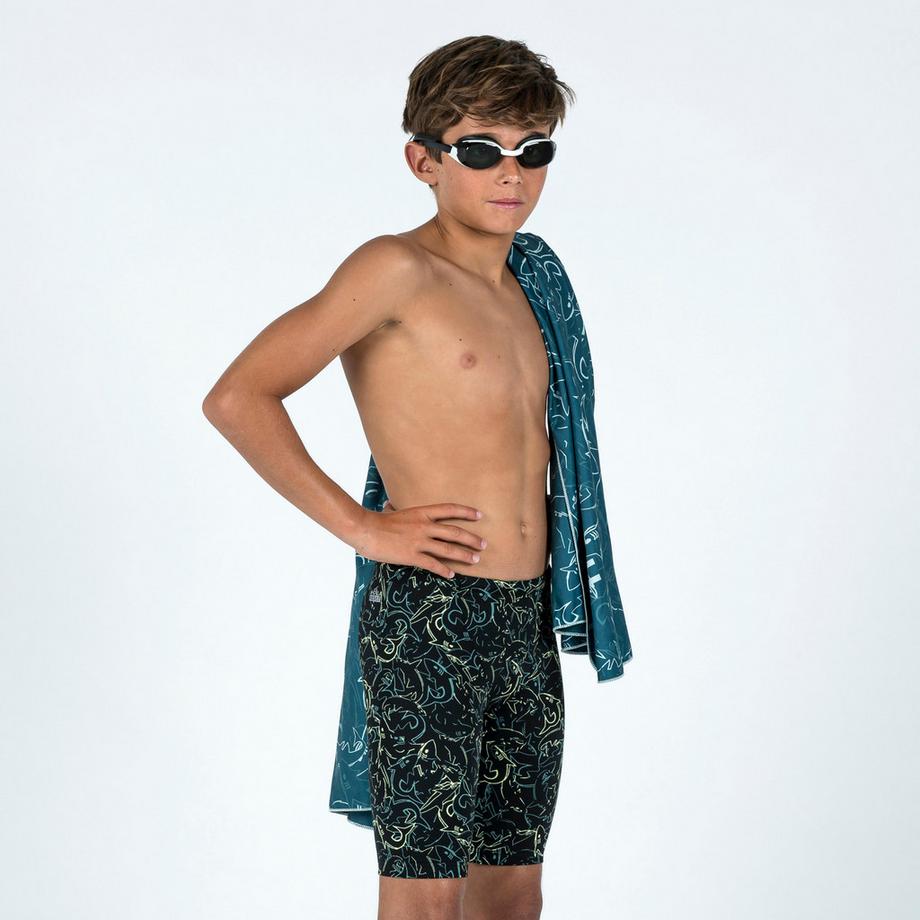 DECATHLON  Costume da bagno jammer ragazzo - Fitib Shark sintetico 