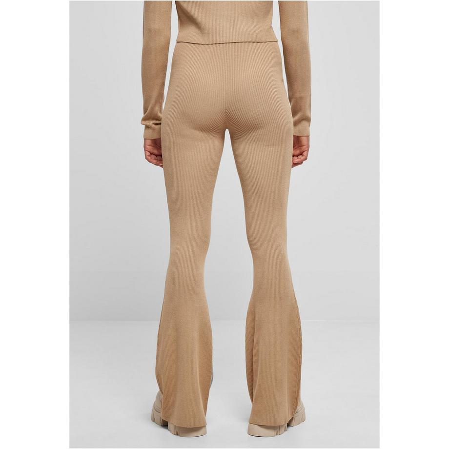 URBAN CLASSICS Legging Rib Bootcut Tricoté  