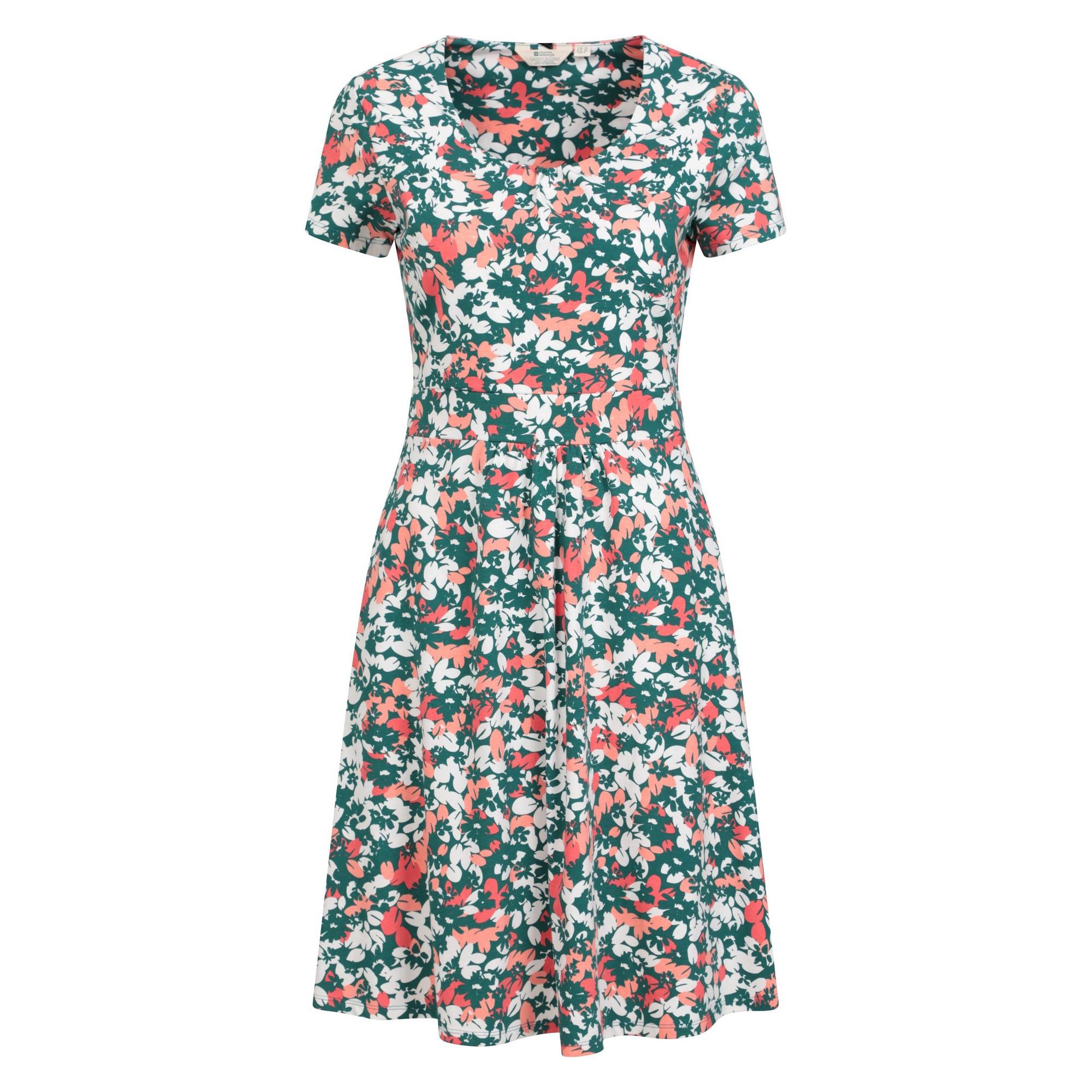 Image of Orchid Kleid Mit Uvschutz Damen Pink Teal 44