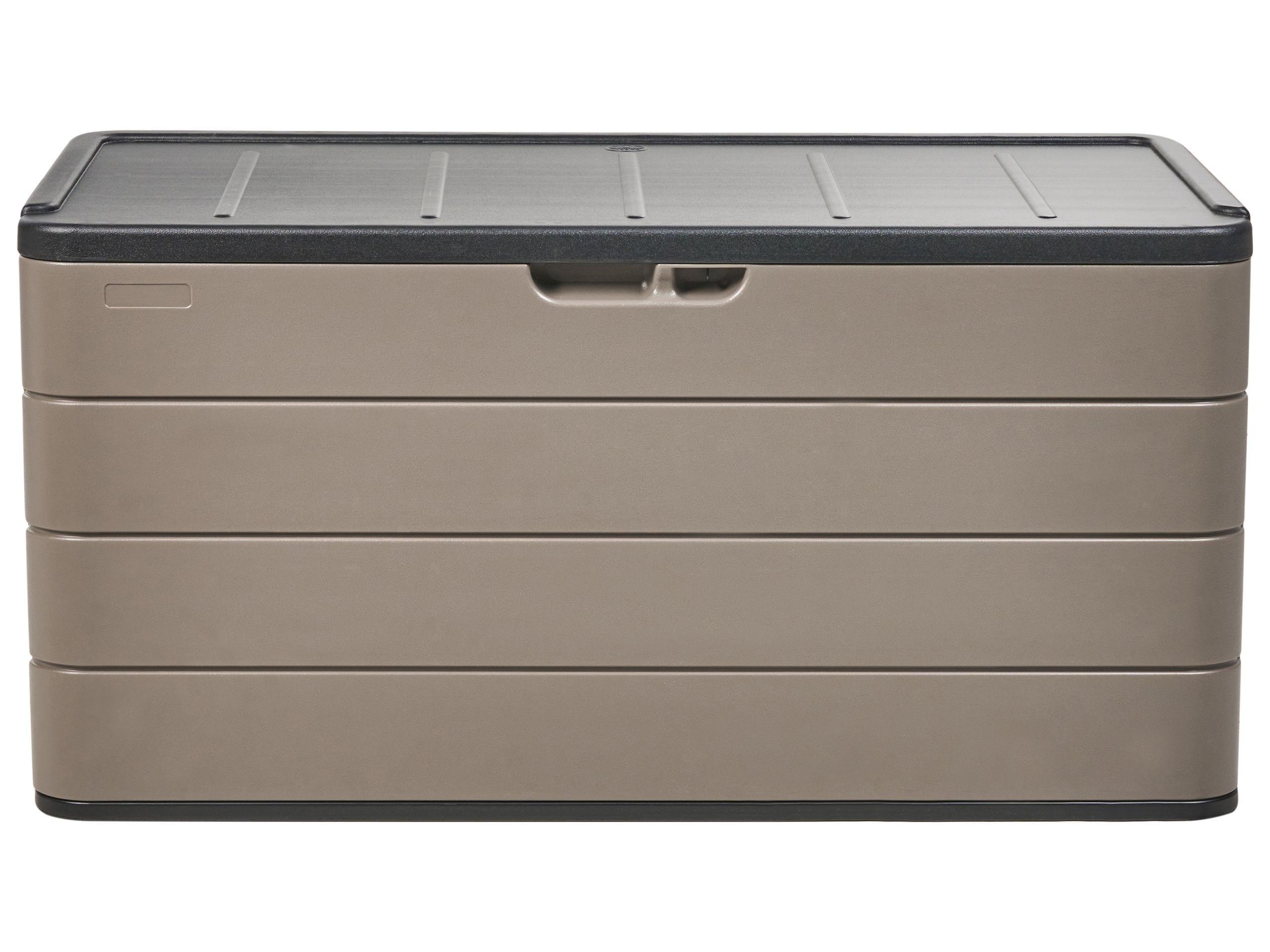 Beliani Aufbewahrungsbox aus Kunststoff MILIES  