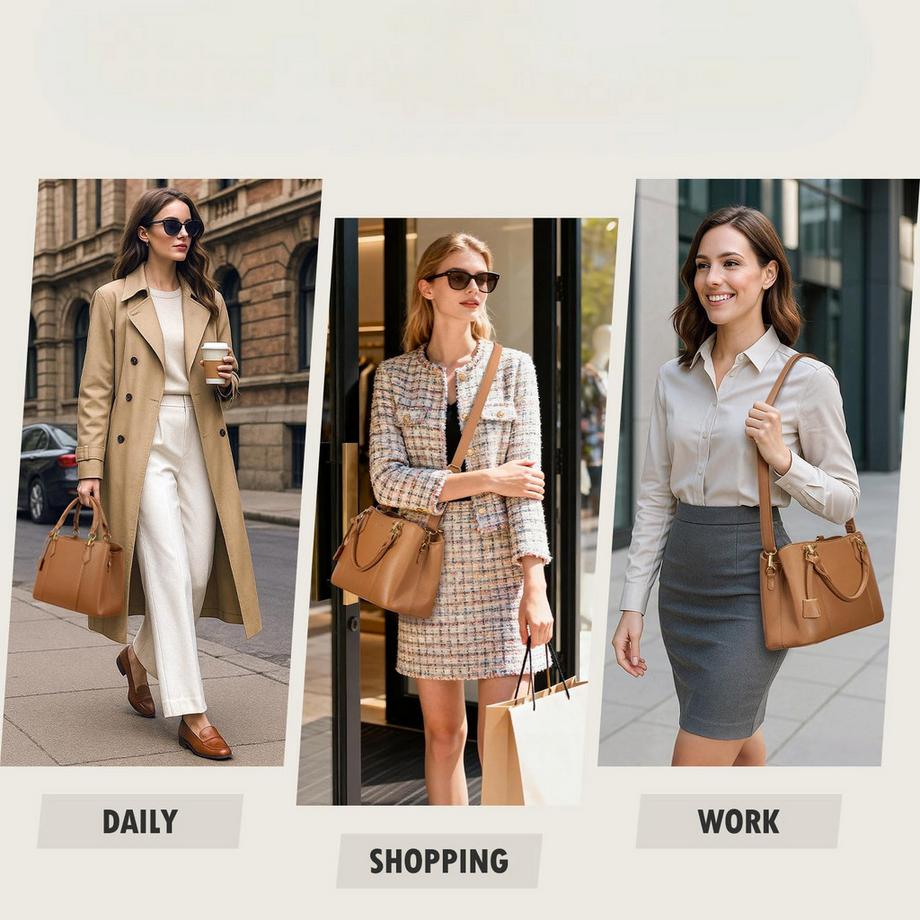 Only-bags.store Mittelgroße Handtasche mit verstellbarem Schultergurt  