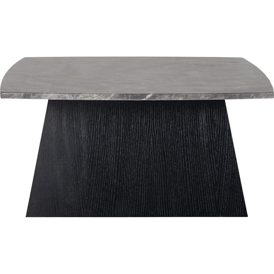 mutoni Table basse Geisha marbre noir 90x90  