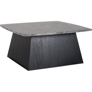 mutoni Table basse Geisha marbre noir 90x90  