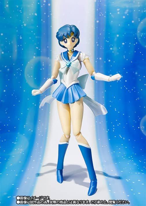 Bandai  Gelenkfigur - S.H.Figuart - Sailor Moon - Sailor Mercury 