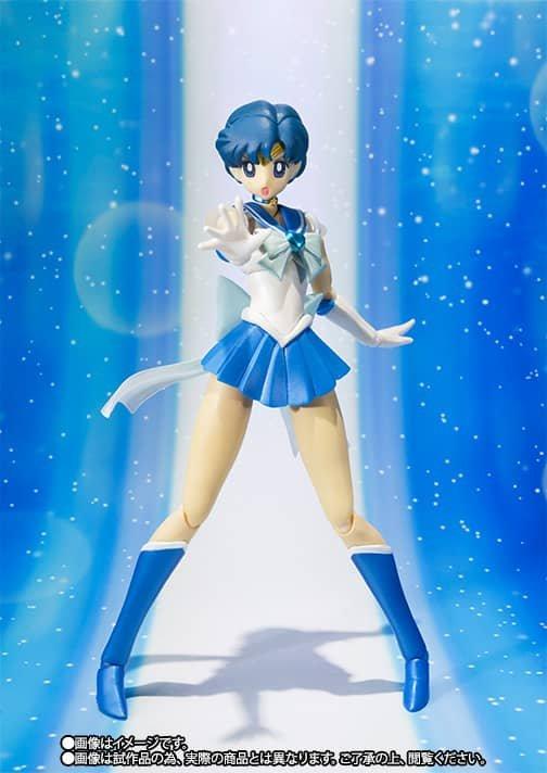 Bandai  Gelenkfigur - S.H.Figuart - Sailor Moon - Sailor Mercury 